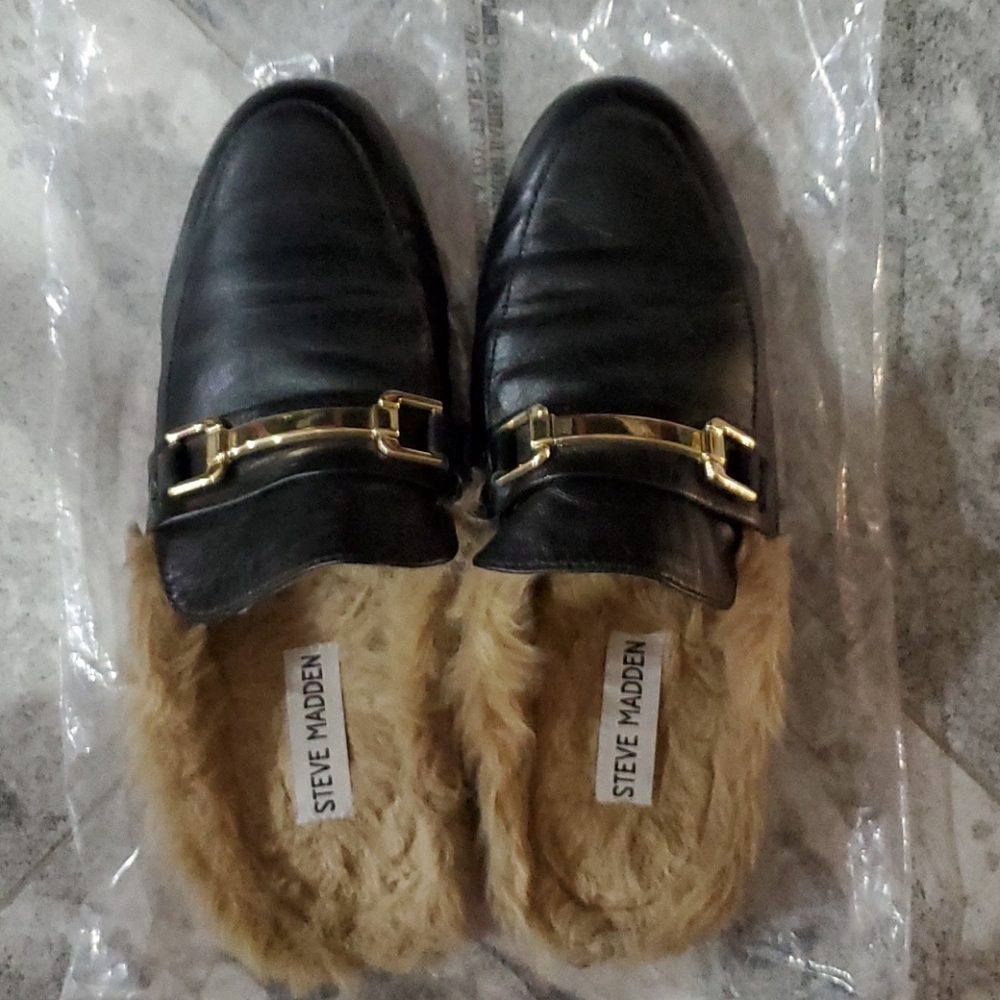 Steve Madden Leather Mules